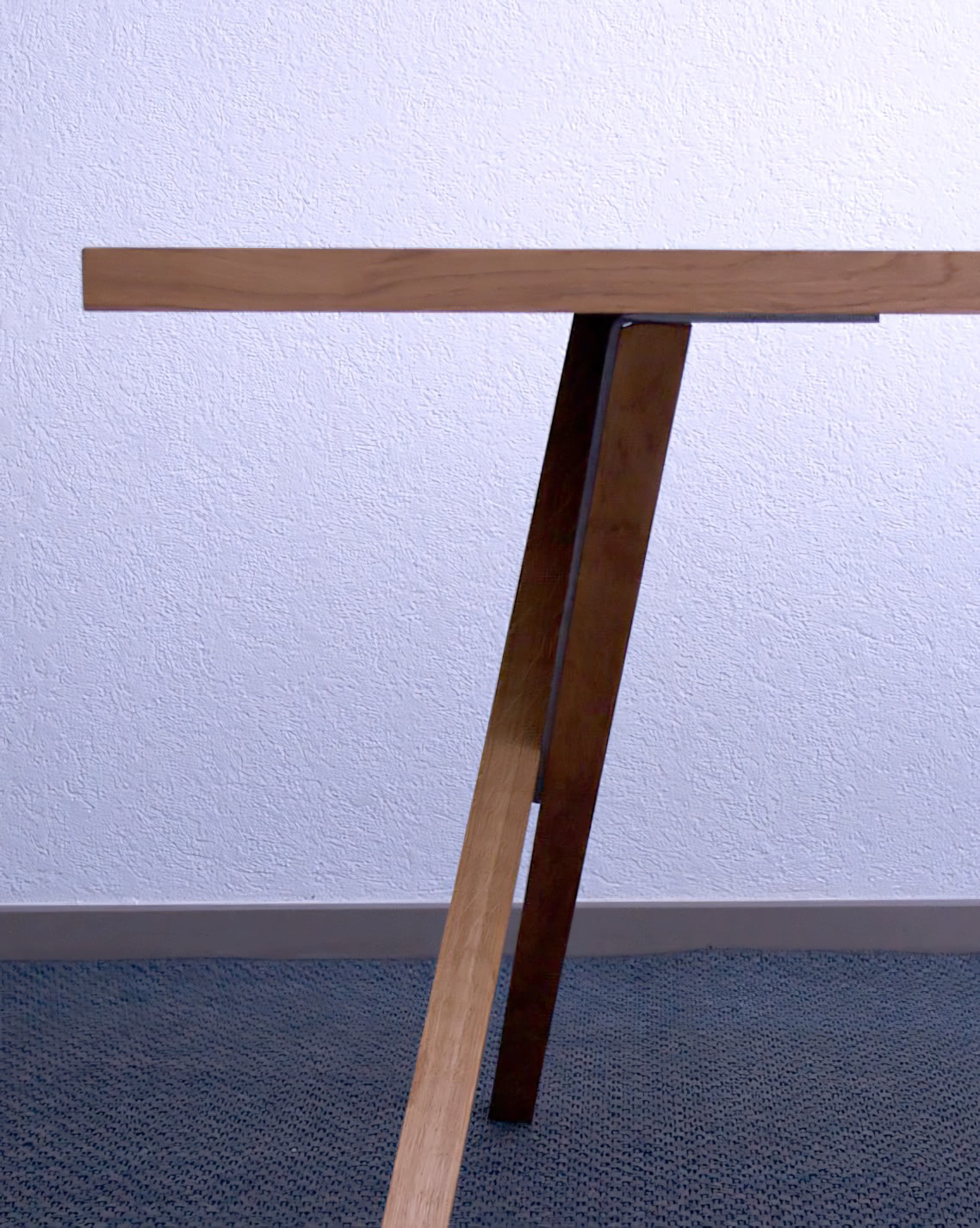X Zargen Tisch - Holz
