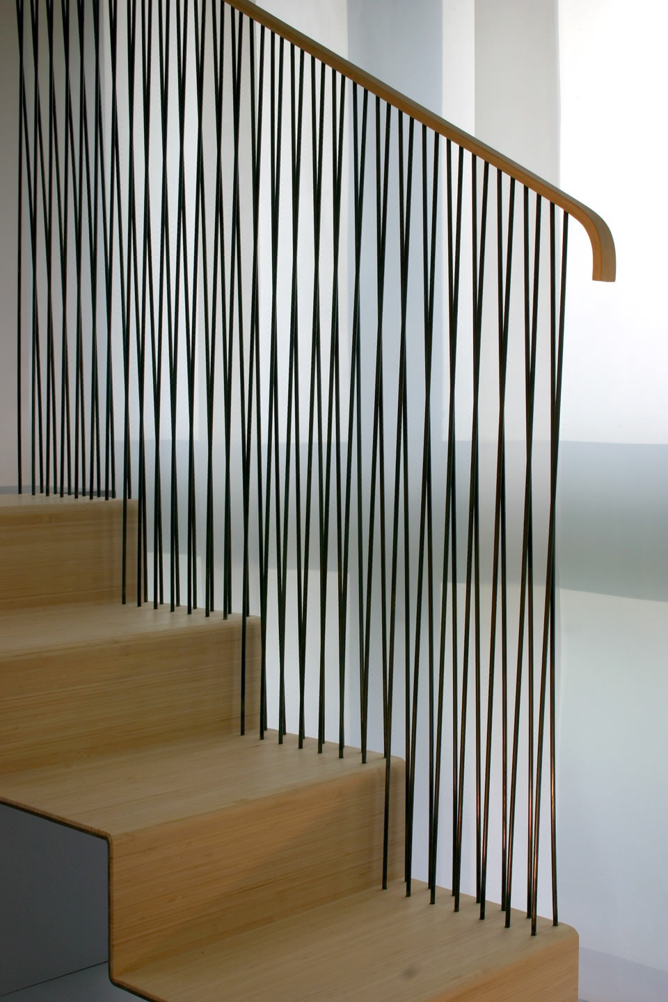 Examensarbeit / Treppe - Holz, Stahl